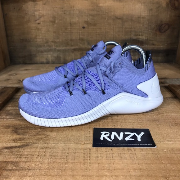 NEW Nike Free TR Flyknit Iron Purple - Picture 3 of 7